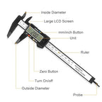 Digital Caliper, Sangabery 0-6 inches Caliper with Large LCD Screen, Auto - Off Feature, Inch and Millimeter Conversion Measuring Tool, Perfect for Household/DIY Measurment, etc