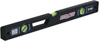 CHANNELLOCK 24-Inch, Professional-Grade Aluminum Box Level with Solid Block Acrylic Vials, 5200-0024
