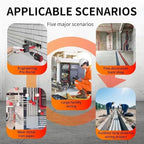 Wall Wiring Machine Cable Hidden Pipe Threading Device, Cable Pulling Tool, Automatic Stringing Electrical Wire Puller, for Hydroelectric Wiring