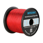 BNTECHGO 36 AWG Magnet Wire - Enameled Copper Wire - Enameled Magnet Winding Wire - 3.0 lb - 0.0049" Diameter 1 Spool Coil Red Temperature Rating 155℃ Widely Used for Transformers Inductors