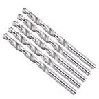 Drill Bit, 6.8mm Cutting Diameter, 4241 HSS 118° Cutting Angle Uncoated Bright Versatile Jobber Bits - (Applications: for Drilling Plastic Wood Soft Metal), 5-Pieces