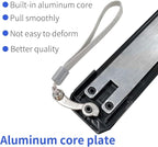Contour Gauge Tool 12 Inch + 5 Inch, Super Gauge Shape and Outline Tool with Metal Aluminum Lock, Profile Tool Set Precisely Copy Irregular Shape, Extended Profile Gauge Duplicator, Father's Day Gift