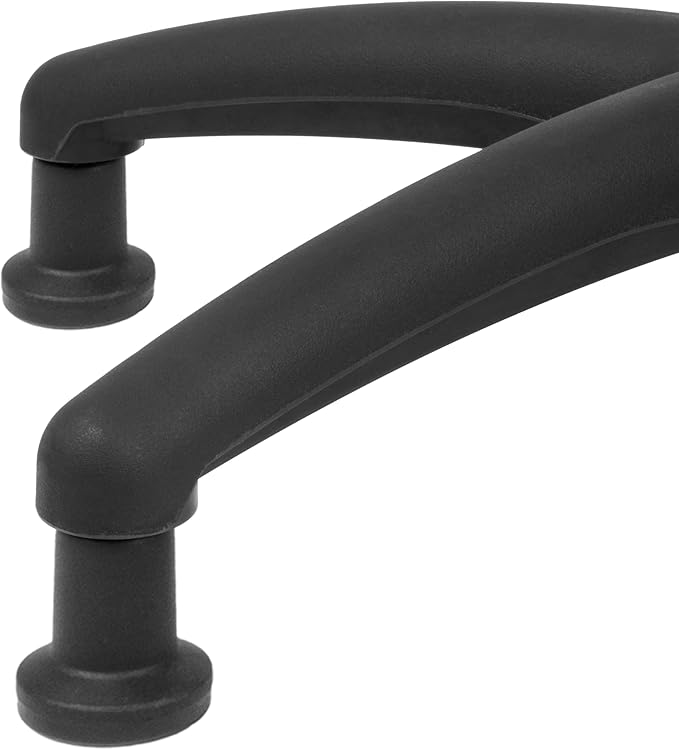 Chair Master FSS Series Square seat Medium (19"-27") seat Height Chair. Vinyl-for Office, Garage, Desk, Shop, Computer, Doctor, Medical, Easy to Clean! NO Footring (Gray, Medium, Glides)