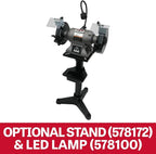 JET 8-Inch Variable-Speed Bench Grinder, 1 HP, 115/230V 1Ph (Model IBG-8VS)