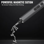 Precision Electric Screwdriver Set,160-in-1 Mini Electric Screwdriver,650mAh Rechargeable Screwdrivers,S2 Magnetic Bit,3 Torque Settings,Repair Tool Kit for Computer Phone Laptop Camera Watch Glasses