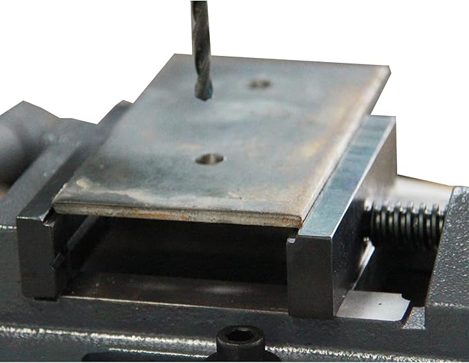 KAKA INDUSTRIAL Drill Press Clamping Vice,Precise Drilling Press Vise (BSM-100)
