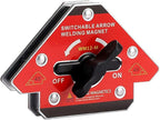 LISHUAI Unique Design On/Off Switch Strong Neodymium Arrow Welding Magnet/Magnetic Angle Welding Clamp 45 90 135 Degrees 92 LBS