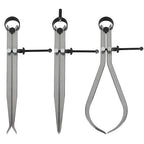 3 Piece Spring Caliper/Divider Set, 8 inches Inside Spring Outside Divider Caliper Set, Calipers Measuring Tool for Wood Turning Lathe Projects
