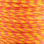 Paracord Planet Micro Paracord – Thin Braided Cord for Crafting, Fishing, and DIY Projects in 125 ft Spools – Starburst