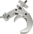 Stage Light Clamp 1.88-3.14Inch Heavy Duty 440lb Truss Hook Quick Rig Aluminum lighting C-Clamp Fit OD 48-80mm of Pipes for DJ Projector Par Spot Lights Moving Head