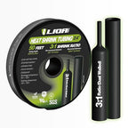 Heat Shrink Tubing 50 Feet Roll, 3:1 Ratio Adhesive Lined Marine Grade Shrink Wrap Tubing,Industrial Heat Shrink Tube Electrical 3/4'' Black
