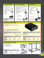 HHIP 4401-1812 Black Granite Surface Plate, Grade A, Ledge 0, 18" Length x 12" Width x 3" Height, +/000050" Accuracy, 80 lb. Weight
