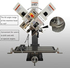 Benchtop Mini Milling Drilling Machine, Brushless Milling Drilling Machine, 110V, 1300W, 50-2250rpm