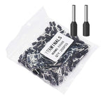 Fidioto 22AWGWire Ferrules Kits, AWG22/0.5mm² Ferrule Connectors Ends Insulated Cable Ferrule Crimp Terminal for Car Audio, Electronics, Communication Equipment