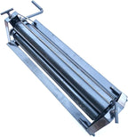 Metal Roller, Slip Roller, Slip Roll Machine, 23.5 Inch Forming Width, with A Removable Rollers,Slip Rolling Bending Machine, for Aluminum Alloy Sheet Low Carbon Steel Copper Sheet