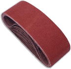 4 x 24 Inch Sanding Belt, 80 Grit Aluminum Oxide Belt Sander Belts 4x24,12 Pack (4x24in,80 Grit)