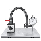 HDLNKAK Dial Indicator with Magnetic Base, Machinists Dial Indicator Tools Set for Alogbment, Precise Measurement Tool with Flex Arm Base and Indicator Combo, Accurate Readings