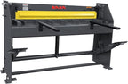 KAKA INDUSTRIAL Stomp Sheet Metal Shearing Machine, 51 inch 16 Gauge Mild Steel Steel-Welded Industrial Stomp Shear Spring Clamp and Back Gauge Q01-5216B