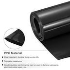 MECCANIXITY Battery Wrap PVC Heat Shrink Tubing 127mm Dia 200mm Flat 20 Feet(6meters) Black Good Insulation for Battery Pack