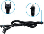 Power Recliner ZBPOWER 4000mAh Wireless Rechargeable Battery Pack Kits with Wall Power Supply and Y Power Cable