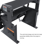 KAKA INDUSTRIAL Box and Pan Brake,12-Inch 20-Gauge Capacity Sheet Metal Brake, 1-135° Adjustable Angle Metal Finger Break W-1220A