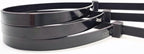 Zip Ties Heavy Duty 14 inch (500 Pack), Heavy Duty Cable Ties with 120 lb Tensile Strength for Outdoor Use, Black Wire Ties, Paloka