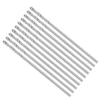 Drill Bit, 0.5mm Cutting Diameter, 4241 HSS 118° Cutting Angle Uncoated Bright Versatile Jobber Bits - (Applications: for Drilling Plastic Wood Soft Metal), 10-Pieces