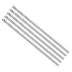 Drill Bit, 0.8mm Cutting Diameter, 4241 HSS 118° Cutting Angle Uncoated Bright Versatile Jobber Bits - (Applications: for Drilling Plastic Wood Soft Metal), 5-Pieces