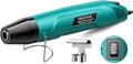 SEEKONE 350W Mini Heat Gun, Dual-Temp Model 500℉ & 842℉（260℃ & 450℃）Fast Heat Hot Air Gun with Overheat Protection and Reflector Nozzle for Heat Shrinking Tubes, Shaping, PVC Tubing（4.9FT）
