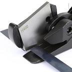 Heavy Duty Strapping Cutter - 24" High Carbon Steel Blade for Steel & Polyester (PET) Strapping 1 1/4" to 2" Width & 0.06" Thickness - Ergonomic Handle for Comfort & Precision Cutting