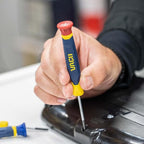 VACO VAC7123 12-Piece Precision Screwdriver Set, Phillips, Slotted, TORX with Color Coded Handles, Ideal for Precise Tasks in Tight Spaces