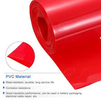 MECCANIXITY Battery Wrap PVC Heat Shrink Tubing 55mm Dia 85mm Flat 33 Feet(10meters) Red Good Insulation for Battery Pack