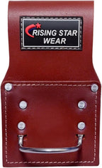 RISING STAR WEARS PURE OIL TANNED LEATHER TOOL BELT POUCH PERFECT FOR CARPENTERS, PLUMBERS, ELECTRICIANS, GARDENERS AND CONSTRUCTION WORKERS MULTIPURPOSE 18 POCKETS POUCH WITH FRAMING TOOL BAGS