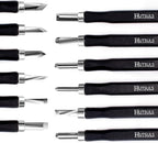 Hutsuls Wood Carving Tools Set - Easy to Use 12 pcs Mini Wood Chisel Beginner Wood Carving Kit for Adults & Kids Carving Kit Gift