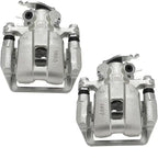 SCITOO Rear Left+Right Brake Calipers With Bracket 19B3358 19B3359 Compatible For Acura TSX 2009-2014,For Honda For Accord 2008-2012