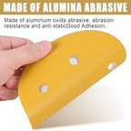 6 Inch - 6 Hole Hook and Loop Sanding Discs-60/80/100/120/150/220/320/400/600/800 Assorted Grits Sandpaper for Random Orbital Sander - 100 Pack