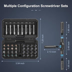 42 in 1 Magnetic Screwdriver Set, Screw Driver Set Kit with Detachable Ratchet Handle, DIY Mini Ratchet Screwdriver, Ratchet Allen Wrench Set for Furniture, Computers, Electronics, Bicycles