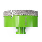Diamond Core Drill Bits - 4" Tile Hole Saw 100mm Ceramic Drill Bit Vacuum Brazed for Porcelain Tile Granite Marble Masonry