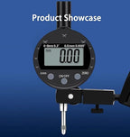 Electronic Digital Dial Indicator,Digital Probe Indicator Dial Test Gauge High Resolution: 0.0005 inch/0.01mm Tool for Lathe Shop Woodworking（zg）.