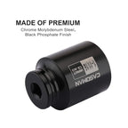 CASOMAN 6-Point 1/2-Inch Drive Deep Impact Socket- 1-11/16" (SAE), CR-MO, 1/2-inch Drive 6 Point Axle Nut Socket for Easy Removal of Axle Shaft Nuts (1-11/16")