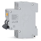 Ground Fault Circuit Breaker, 32 Amp 120V AC DIN Rail Mount Residual Current Circuit Breaker, Thermal-Magnetic Trip, Earth-Leakage Protection 30mA 1PN RCBO C32