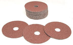 Benchmark Abrasives 4 1/2 Inch Sanding Discs Aluminum Oxide Resin Fiber Grinding Disc for Grinding, Stripping on Wood, Fiberglass, Metal, 7/8" Arbor Angle Grinder Sanding Disc, 25 Pack - 80 Grit