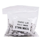 Fidioto 18AWG Wire Ferrules Kits, 250pcs White AWG18 Assortment Wire Ferrule Copper Crimp Connector Insulated Cord Pin End Terminal