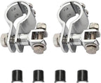 Motorcycle Footpegs 32mm Highway Crash Bar For Foot Peg Clamps Engine Guard Mounts Adapter For Fit Honda Suzuki Kawasaki Yamaha Harley Davidson
