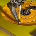 𝐋𝐮𝐨 𝐤𝐞 2 Pcs 6'' Extra Thick Cotton Buffing Wheel - 55 Ply Spiral Sewn Muslin Cotton Polishing Wheel with 1/2'' Arbor Hole for Bench Grinder Table Grinder (Yellow)