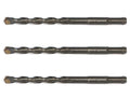 3PCS, 3/8" x 6", SDS Plus, Hammer Drill Bits, Rotary Hammer Drill Bits
