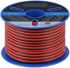 BNTECHGO 12 Gauge Flexible 2 Conductor Parallel Silicone Wire Spool Red Black High Resistant 200 deg C 600V for Single Color LED Strip Extension Cable Cord,Model 250ft Stranded Tinned Copper Wire