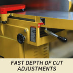 Powermatic 12-Inch Parallelogram Jointer, Helical Cutterhead, 3 HP, 230V 1Ph (Model 1285)