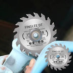 TCT 3 Inch Circular Saw Blade with 3/8 Arbor, 18 Teeth Cutoff Tool Blade for Wood, Plastic, PCV, Acrylic, Plywood, Wood Cutting Blade for Woodworking （1Pcs）