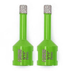 Diamond Core Drill Bits,2pcs 5/16" 8mm Ceramic Tile Drill Bits Vacuum Brazed Diamond Hole Saw for Porcelain Tile,Granite,Marble,Concrete,Masonry,Brick
